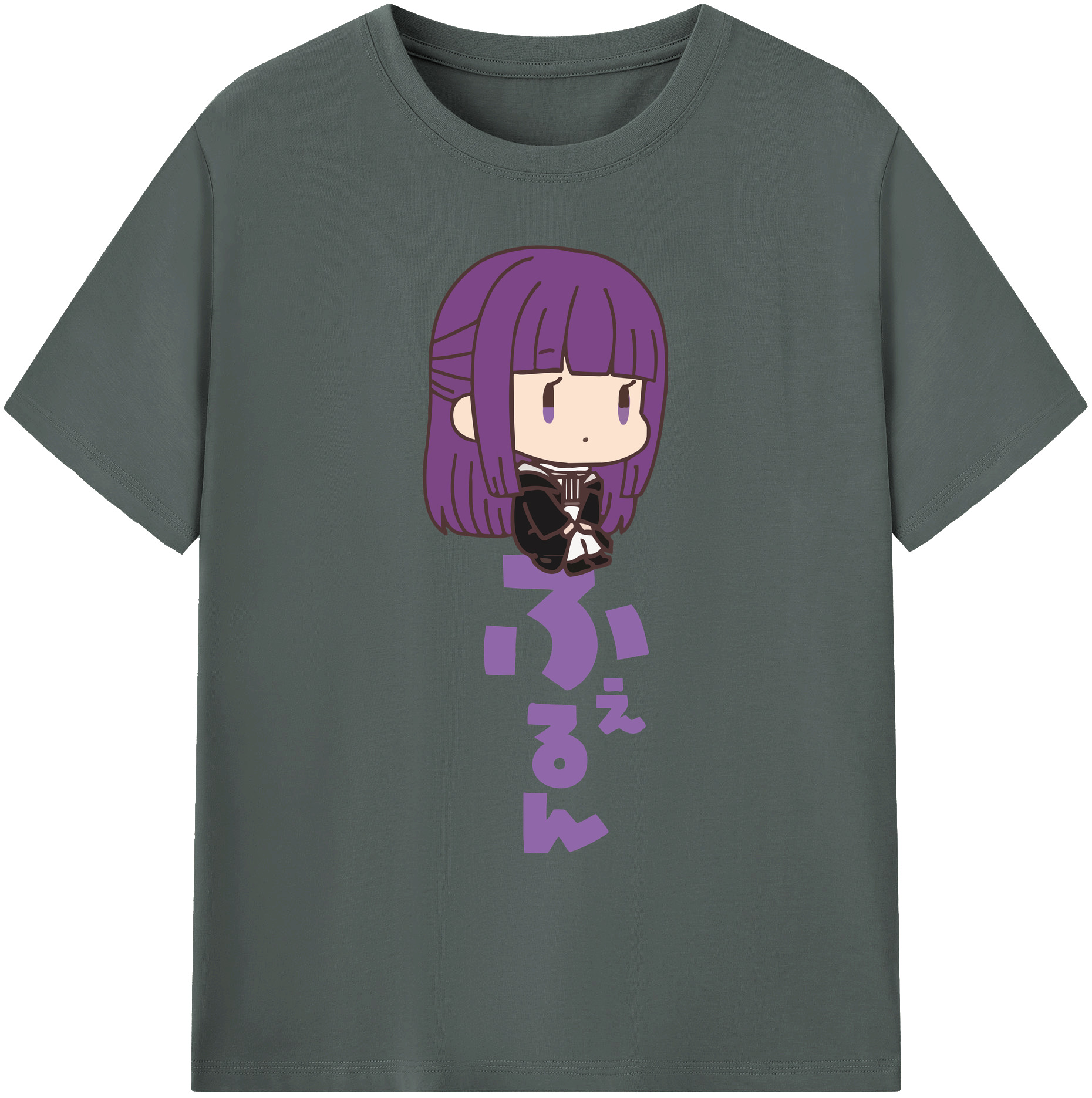 （画像用） 葬送のフリーレン Frieren 綿100％ メンズ半袖Tシャツ｜肌触りやわらか＆通気性